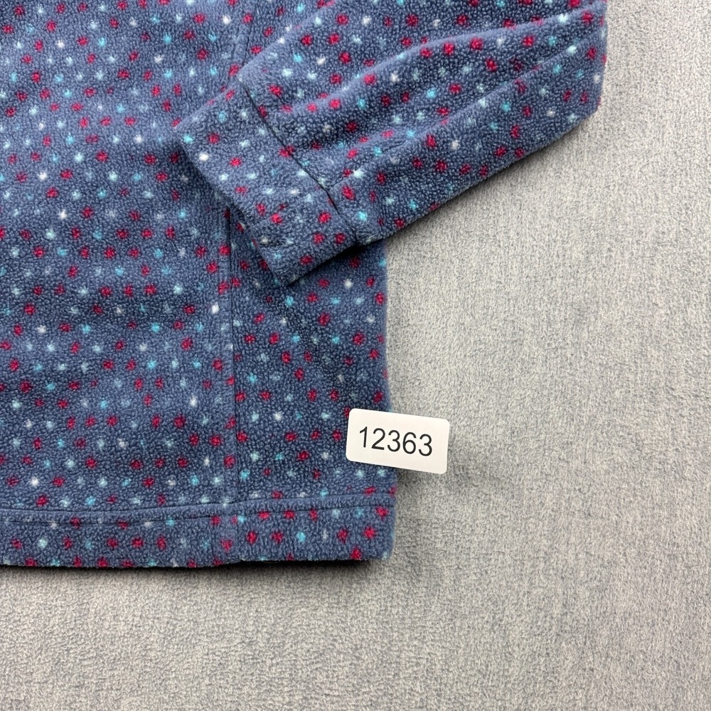 Columbia Jacket Girls XXS‎ Blue Benton Springs II Printed Fleece Full Zip Kids - Picture 12 of 12